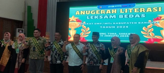 
					Kabupaten Bandung Gelar Anugerah Literasi Leksam Bedas Tingkat SMP/MTs