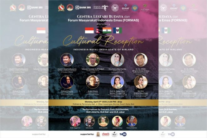 
					Gentra Lestari Budaya dan Forum Masyarakat Indonesia Emas Present Cultural Reception