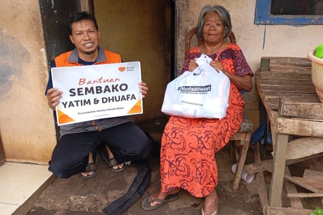 
					Rumah Zakat Salurkan Ratusan Paket Sembako di Bandung Raya dan Sumedang Selama Januari 2025