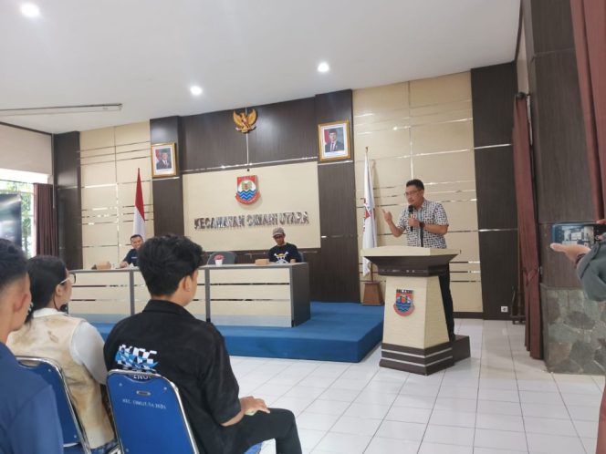 
					Disbudparpora Kota Cimahi Gelar Kegiatan Sharing Session Wirausaha Muda Pemula
