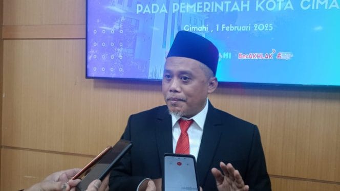 Ketua DPRD Kota Cimahi Wahyu Widiyatmoko Hadir di Pelantikan Pj Sekertaris Daerah (Sekda)