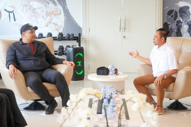 Menpora RI Terima Audiensi Amirullah Abbas, Bahas Kemajuan Olahraga Sepak Takraw