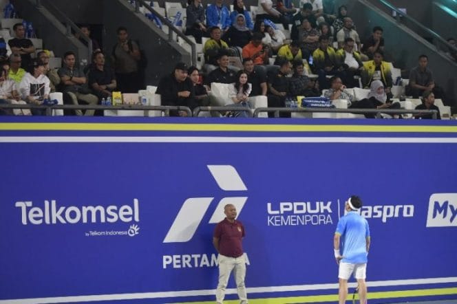 Menpora RI dan Wamenpora Rl Dampingi Wapres Tonton Serunya Lagi-Lagi Tenis Internasional