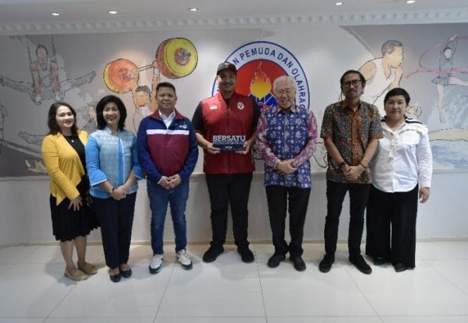 Menpora RI Dito Ariotedjo Terima Jajaran Direksi B-Universe di Kantor Kemenpora