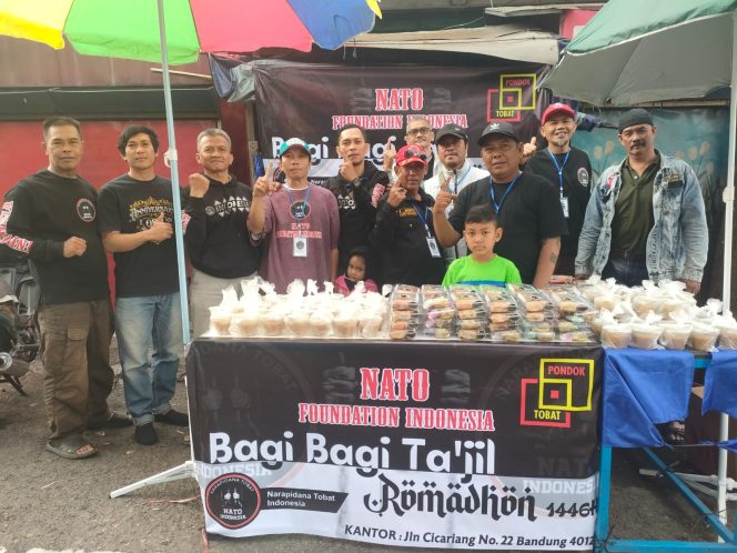 Gema Ramadhan 1446 H, Narapidana Tobat (Nato) Foundation Indonesia Menggelar Kegiatan Bagi Bagi Takjil