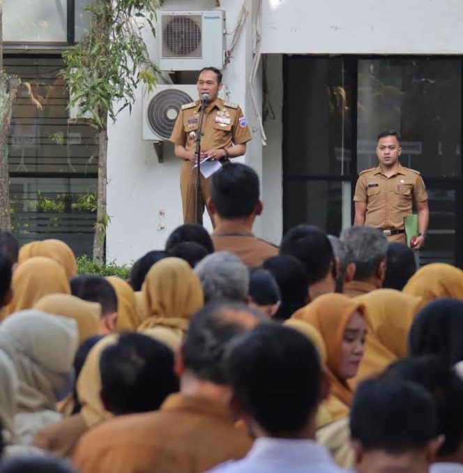 Hari Pertama Masuk Kerja Pasca Cuti Idul Fitri, ASN Kota Cimahi Tunjukan Kedisiplinan dan Komitmen Melayani