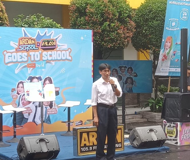 Kolaborasi SMK Pasundan 1 Bandung Bersama Radio Ardan dan Don’t Play Play dalam Program Goes To School With by.U