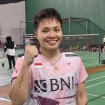 Pebulu tangkis ganda putri Indonesia Apriyani Rahayu