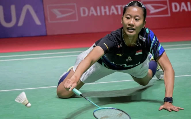 
					Tunggal Putri Indonesia Putri Kusuma Wardani Singkirkan Wakil China, Tembus ke Semifinal