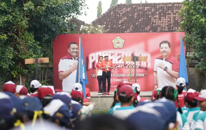 Bupati Gianyar I Made Mahayastra Membuka Porsenijar Kabupaten Gianyar Tahun 2025