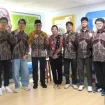 Pusat Prestasi Nasional (Puspresnas) Kemendikdasmen di Jakarta pada Kamis (24/7/2025) saat mengirimkan empat siswa terbaik untuk berkompetisi di ajang Olimpiade Informatika Internasional atau International Olympiad in Informatics (IOI). ANTARA/HO-Humas Kemendikdasmen