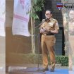 Wali Kota  Cimahi Ngatiyana saat pembacaan sambutan Menteri Kependudukan dan Pembangunan Keluarga/Kepala BKKBN, Dr. Wihaji, S.Ag., M.Pd.,