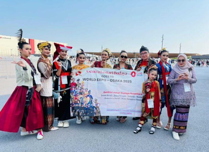 
					Gentra Lestari Budaya Misi Kebudayaan World Expo Osaka Jepang pada tanggal 31 Juli 2025