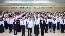 Gelaran pembukaan Klasikal Orientasi PPPK Kota Cimahi 2025 di Aula BPSDM Provinsi Jawa Barat, Jumat (15/08/2025).