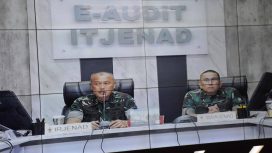 Gelaran rapat secara vicon tentang pembahasan Pemanfaatan Barang Milik Negara (BMN) dan Non-BMN di lingkungan TNI AD.