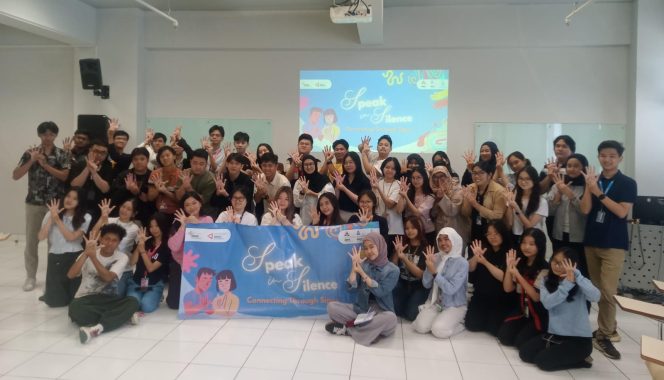
Seminar Speak in Silence Organisasi Teach For Indonesia Student Community Binus University