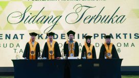 Gelaran Wisuda ke -19 Politeknik Praktisi di InterContinental Hotel Bandung.