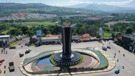 Tugu Pancakarsa Kabupaten Bogor, Jawa Barat.
