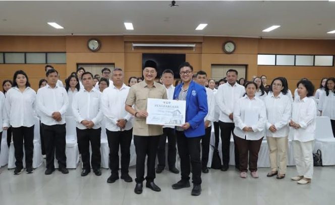 Kota Cimahi Terima Penghargaan GAMKI sebagai Kota Paling Toleran se-Jawa Barat