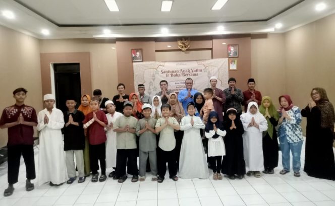 Paguyuban Pedagang Kaki Lima Cijagra Gelar Santunan bagi Anak Yatim dan Dhuafa