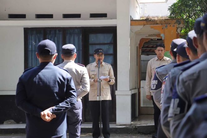 Apel Gelar Pasukan Pengaturan dan Pengawasan Arus Mudik dan Balik Lalu Lintas Hari Raya Idul Fitri 1447 H Tahun 2026