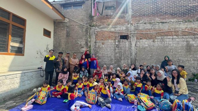 biMBA-AIUEO Unit Sukawarna Gelar Open House Bersama Komunitas Masagi Tjibogo “Sebar Bibit Ikan Bogo dan Eco-enzyme”