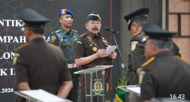 Jaksa Agung ST Burhanuddin Lantik Dr. Sutikno, S.H., M.H., sebagai Kepala Kejati Jawa Barat