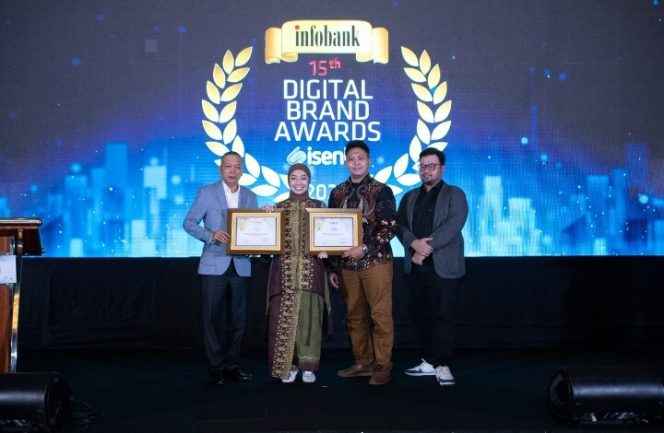 Transformasi Digital bank bjb Berbuah Prestasi di Ajang Infobank–Isentia Digital Brand Appreciation 2026.