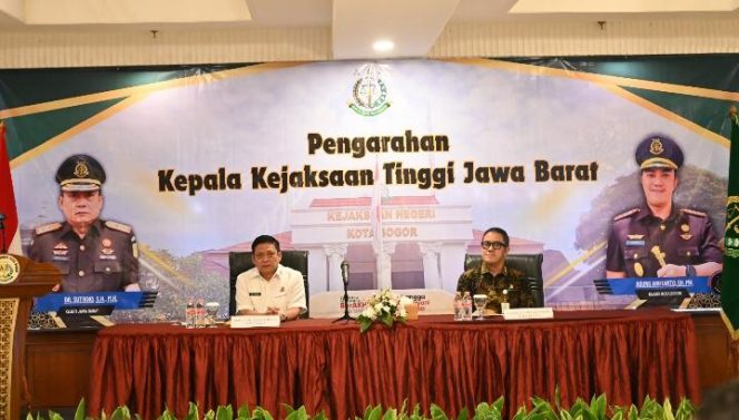 Kajati Jabar Lakukan Kunjungan Kerja ke Kejaksaan Kota Bogor, Kabupaten Bogor dan Kejari Depok