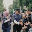 Wali Kota Cimahi, Ngatiyana, hadir saat membuka kegiatan CFD.