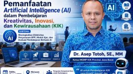 Workshop dan Silaturahmi Forum MGMP KIK (Kreativitas, Inovasi dan Kewirausahaan) SMK Se-Jawa Barat.