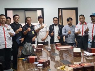 Audiensi Aliansi Pemuda Anti Korupsi (APAK) Jawa Barat dengan Inspektorat Kota Bandung.