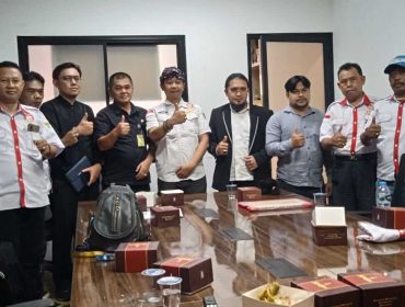 Audiensi Aliansi Pemuda Anti Korupsi (APAK) Jawa Barat dengan Inspektorat Kota Bandung.