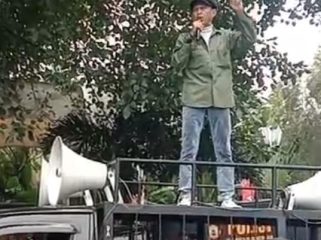 Pegiat media sosial Dodi Permana yang dikenal dengan akun Aktivis Kampung.