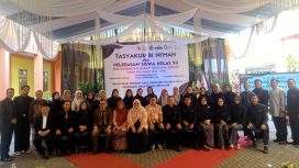 Tasyakur Bi Ni'mah dan Pelepasan Siswa Kelas XII SMK Kesehatan Bhakti Kencana Cimahi.