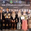 Pelepasan siswa kelas XII SMK TI Pembangunan Cimahi dengan tagline