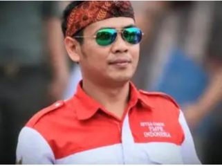 Ketua Umum DPP LSM PMPR Indonesia, Rohimat, atau yang akrab disapa Kang Joker.