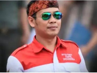 Ketua Umum DPP LSM PMPR Indonesia, Rohimat, atau yang akrab disapa Kang Joker.