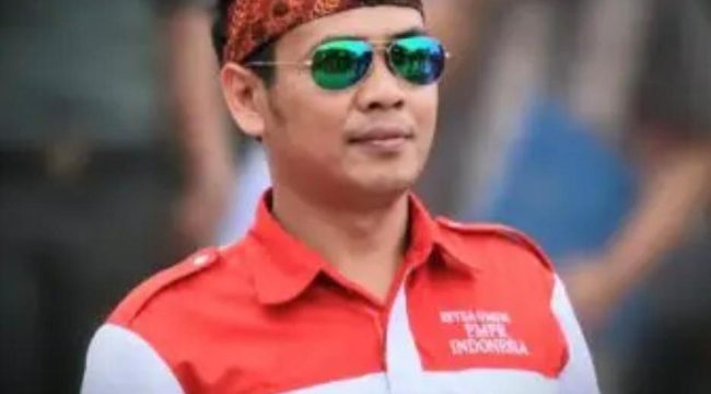 Ketua Umum DPP LSM PMPR Indonesia, Rohimat, atau yang akrab disapa Kang Joker.