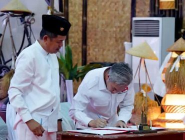 Penandatanganan yang dirangkaikan dengan kegiatan Munajat Cinta, Menjemput Tahun Baru dan Murid Baru 1 Muharam 1448 Hijriah.