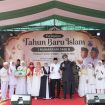 Peringatan Tahun Baru Islam 1 Muharram 1448 Hijriah Tingkat Kota Cimahi di Taman Alun-Alun Kota Cimahi.