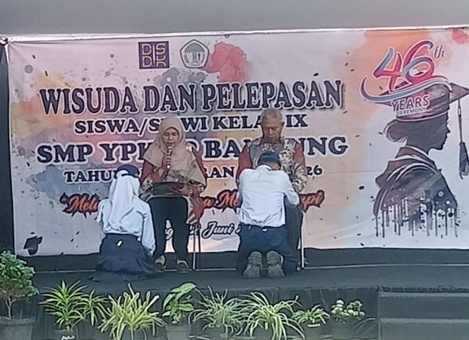 Wisuda dan Pelepasan Siswa kelas IX angkatan ke-46 dengan mengusung tagline 