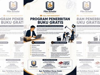 Program Penerbitan Buku Gratis bagi guru, praktisi, peneliti, dan pendidik di bidang film dan broadcasting.