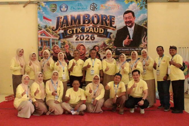 Jambore Guru dan Tenaga Kependidikan (GTK) PAUD Kabupaten Subang Tahun 2026.
