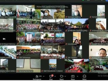 Pembukaan Masa Pengenalan Lingkungan Sekolah (MPLS) tahun ajaran 2026-2027 tingkat Kota Cimahi.