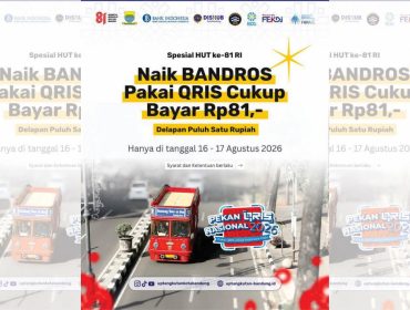 Program tarif khusus sebesar Rp. 81,- bagi seluruh pelanggan layanan Bandros.