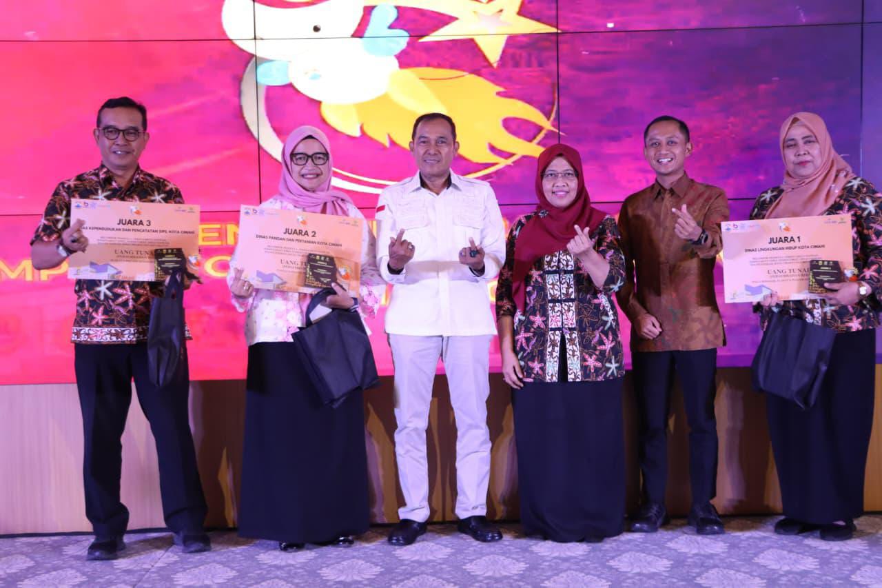 Gelaran puncak penganugerahan Cimahi Motekar Awards (ChiMa) 2026 di Mal Pelayanan Publik (MPP) Kota Cimahi, Kamis (8/10/2026).