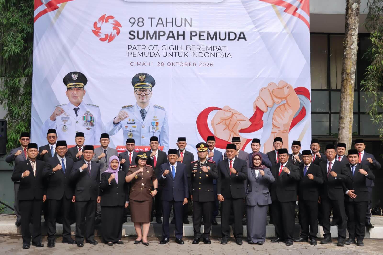 Peringatan Hari Sumpah Pemuda ke-98 Tingkat Kota Cimahi Tahun 2026.
