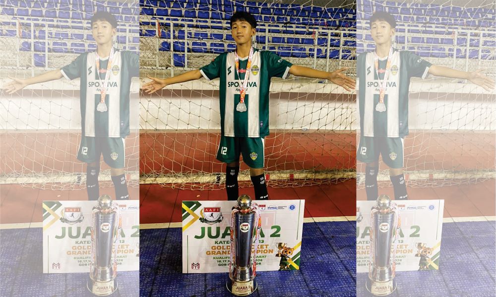 Siswa SMP Negeri 4 Cimahi. Muhammad Zaki Ramadan.